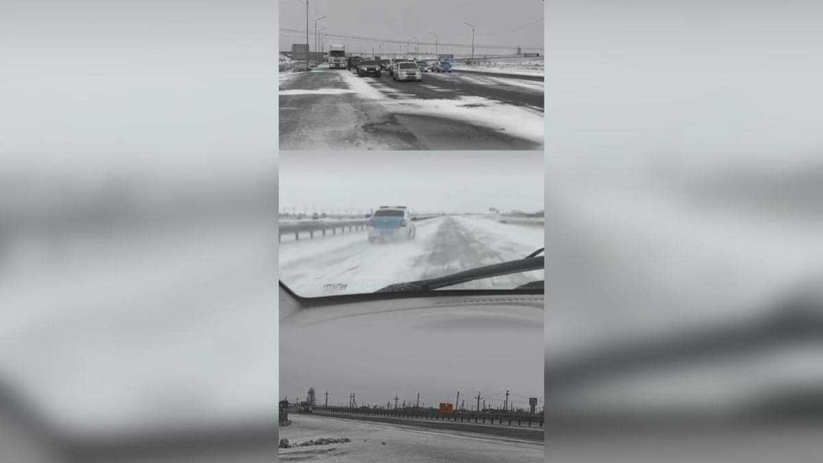 Более 400 автомобилей сопроводили полицейские в непогоду в Павлодарской области