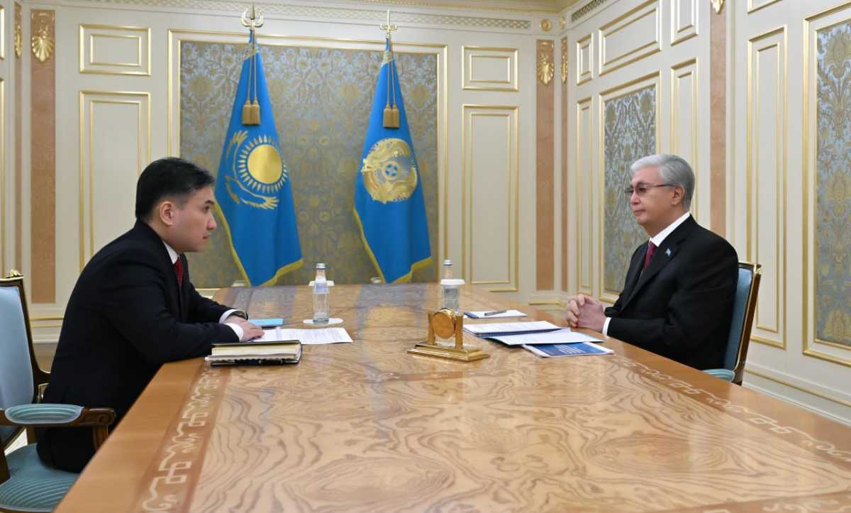 Глава Минтруда отчитался перед Токаевым
