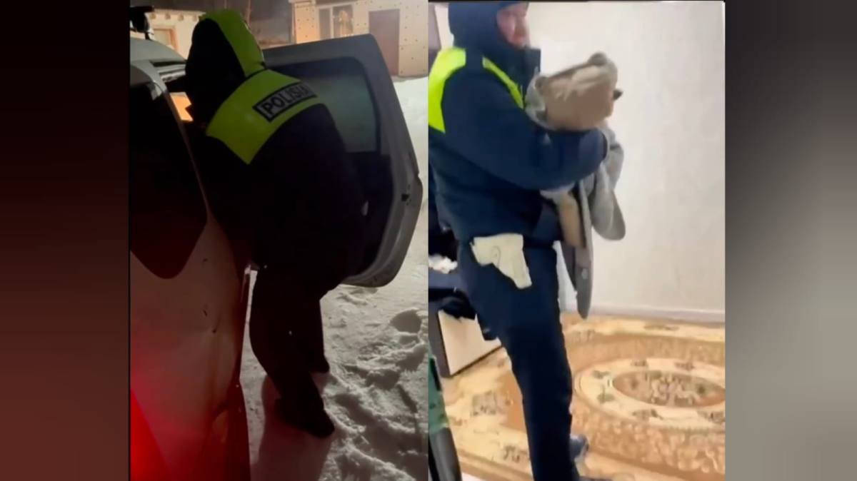 Полицейский приютил семью с младенцем во время метели в Актюбинской области