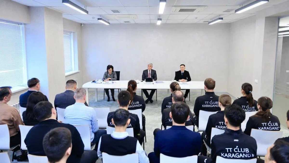 В Карагандинской области обсудили итоги сезона и планы по развитию настольного тенниса