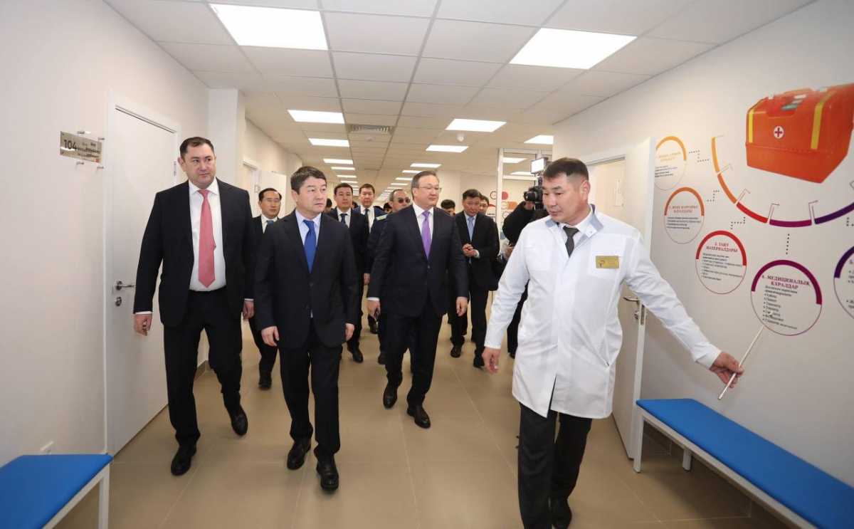 Вторую в стране уникальную станцию скорой помощи открыли в Актау