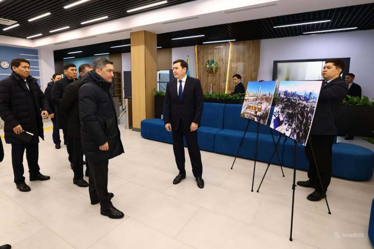Поддержка бизнеса и развитие спортивной инфраструктуры: Бектенов ознакомился с проектами Астаны