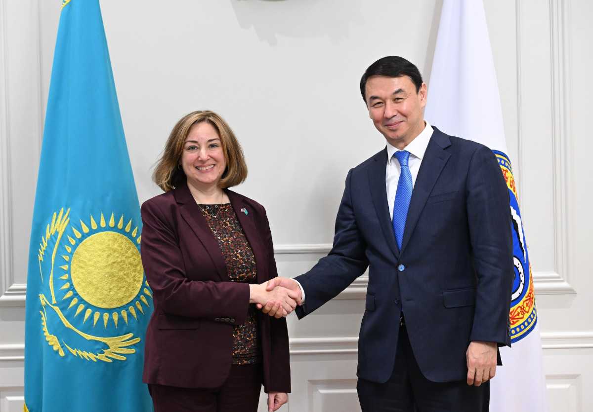 Аким Алматы встретился с послом США