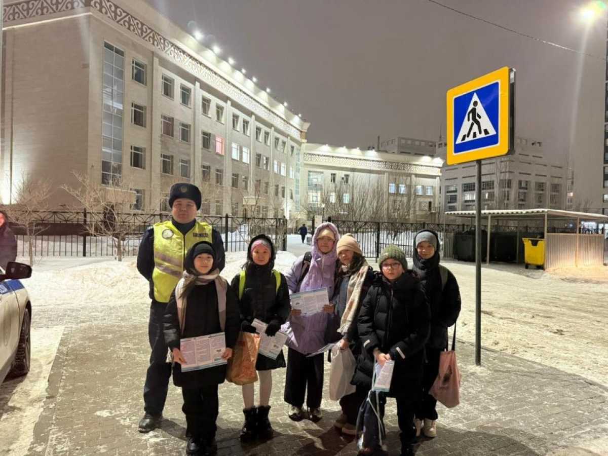 «Закон и порядок»: разъяснительную работу по обеспечению безопасности на дорогах провели в Астане