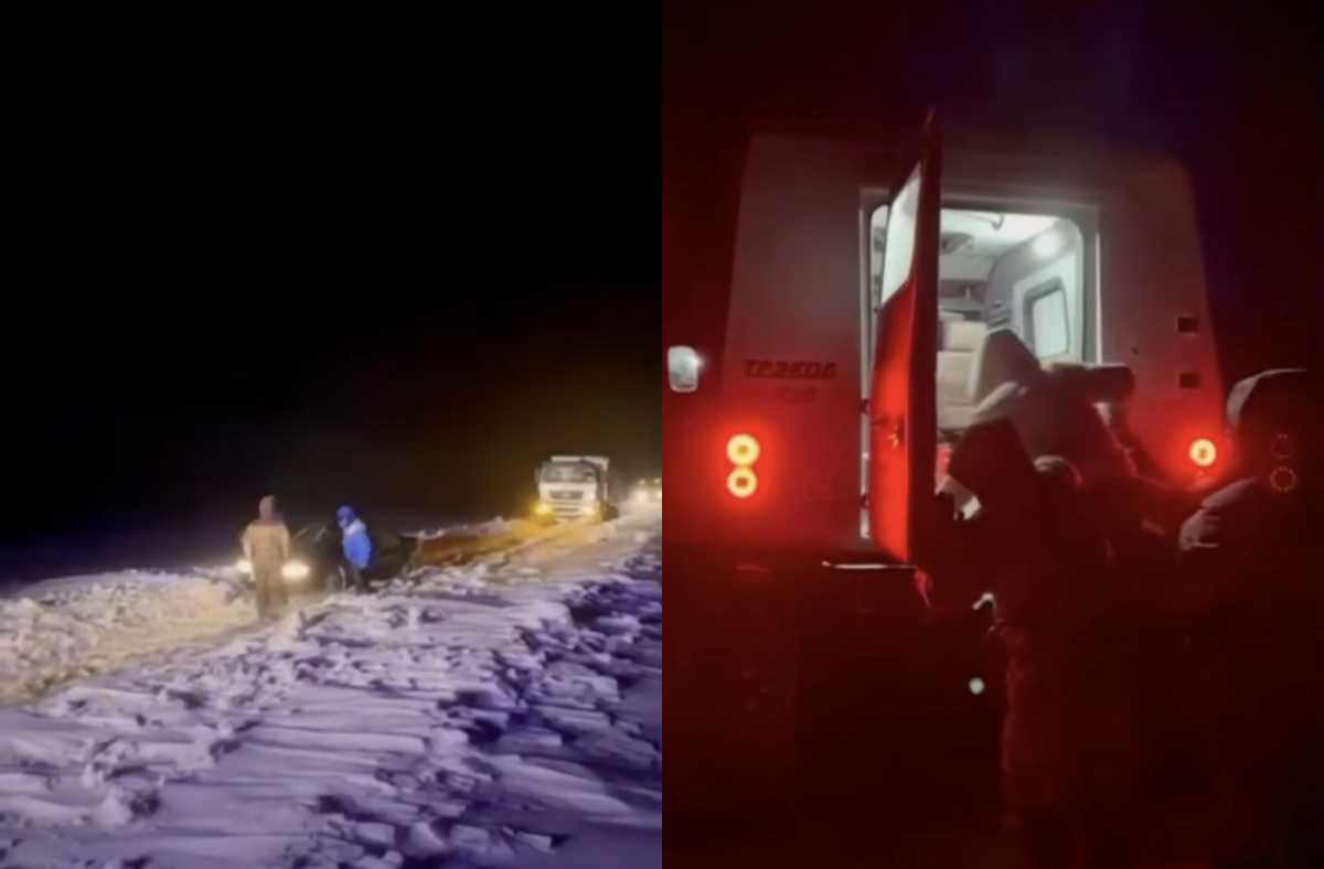16 человек спасли из снежных заносов в Акмолинской области