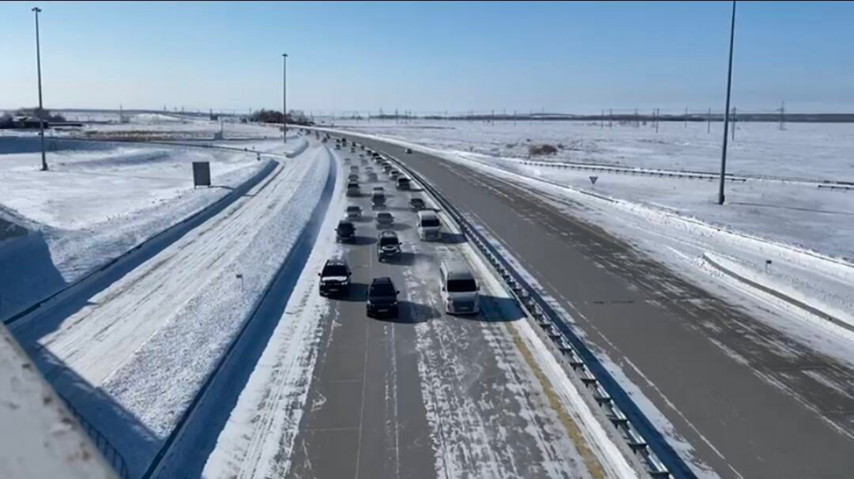 Более 2400 автомобилей сопроводили полицейские в непогоду в Акмолинской области