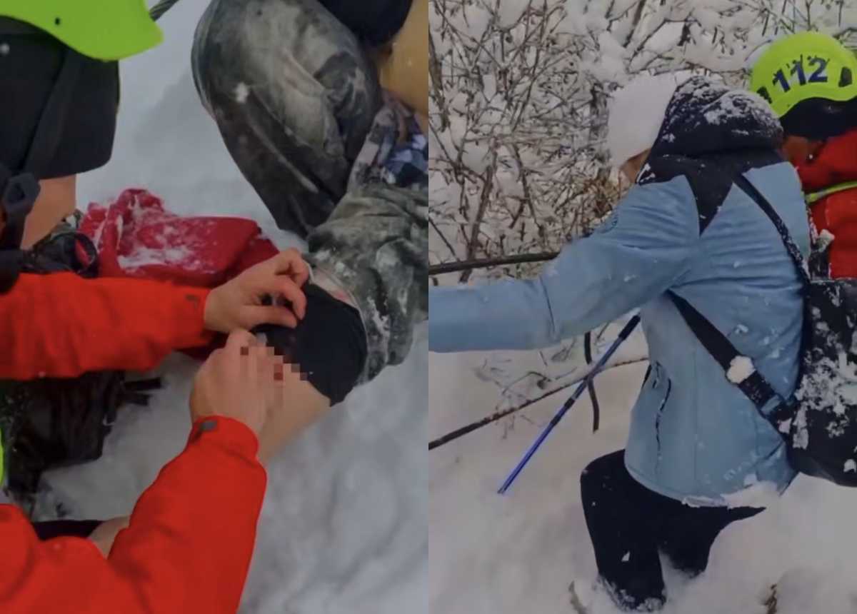 Травмированную туристку спасли в горах Алматы