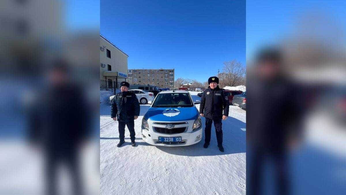 Полицейские предотвратили крупный пожар в Акмолинской области