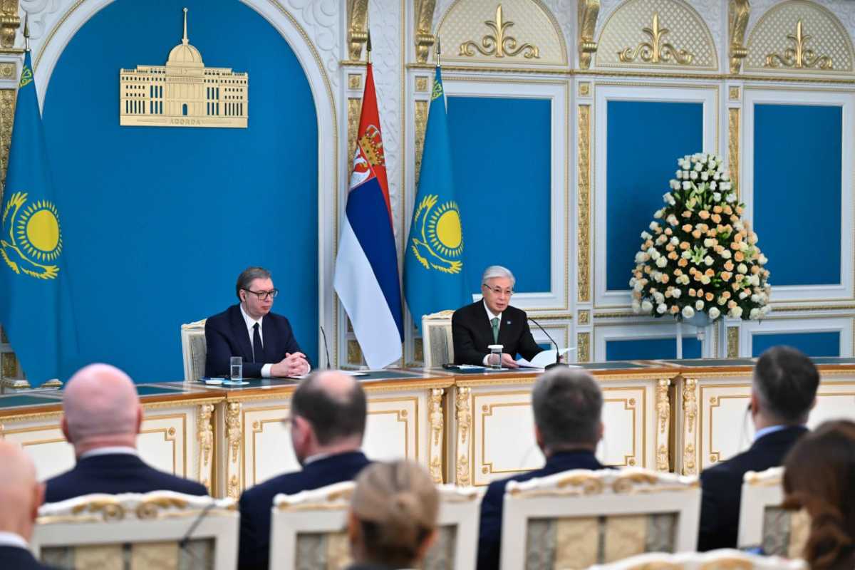 Сербия является важным и надёжным партнёром Казахстана в Балканском регионе – Токаев