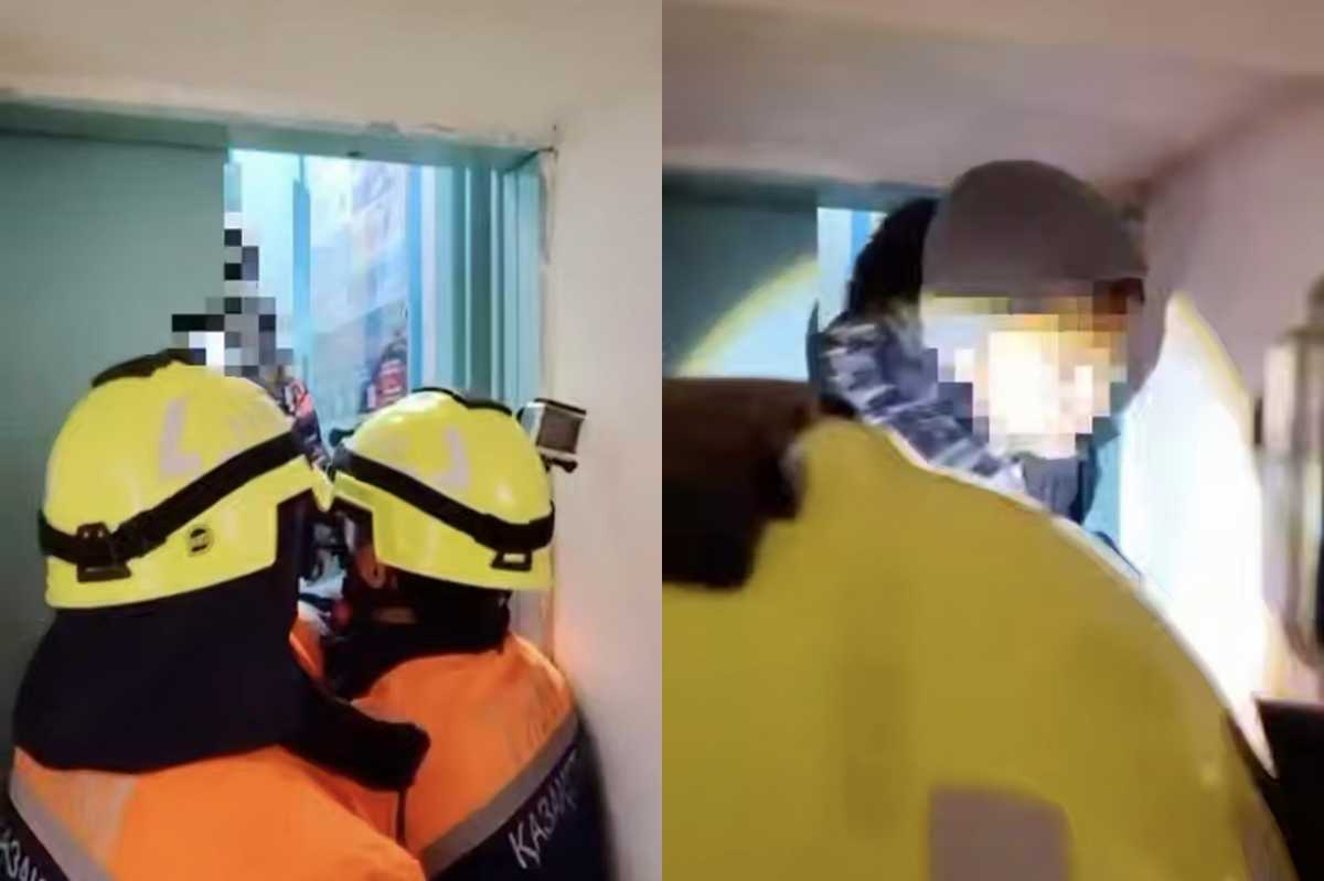 Двое детей застряли в лифте многоэтажки в Астане