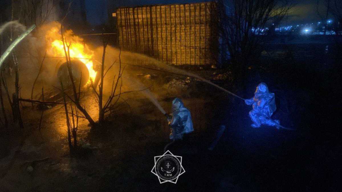 Взрыв произошёл на газозаправочной станции в Актобе