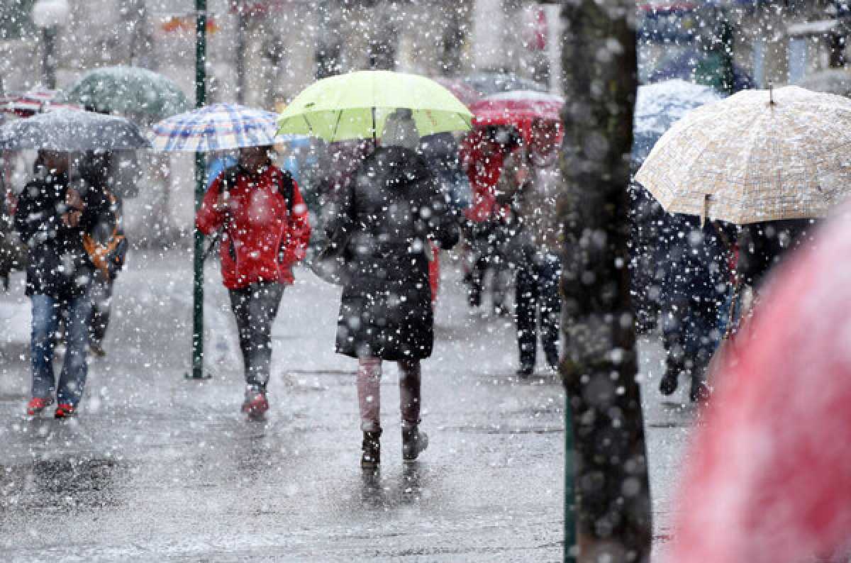 Снег, дождь и метели: неустойчивая погода ожидается в большинстве регионов Казахстана