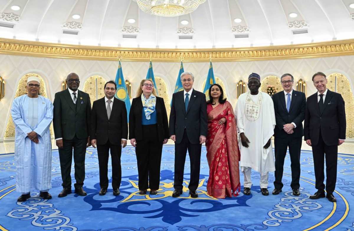 Токаев принял верительные грамоты послов восьми государств