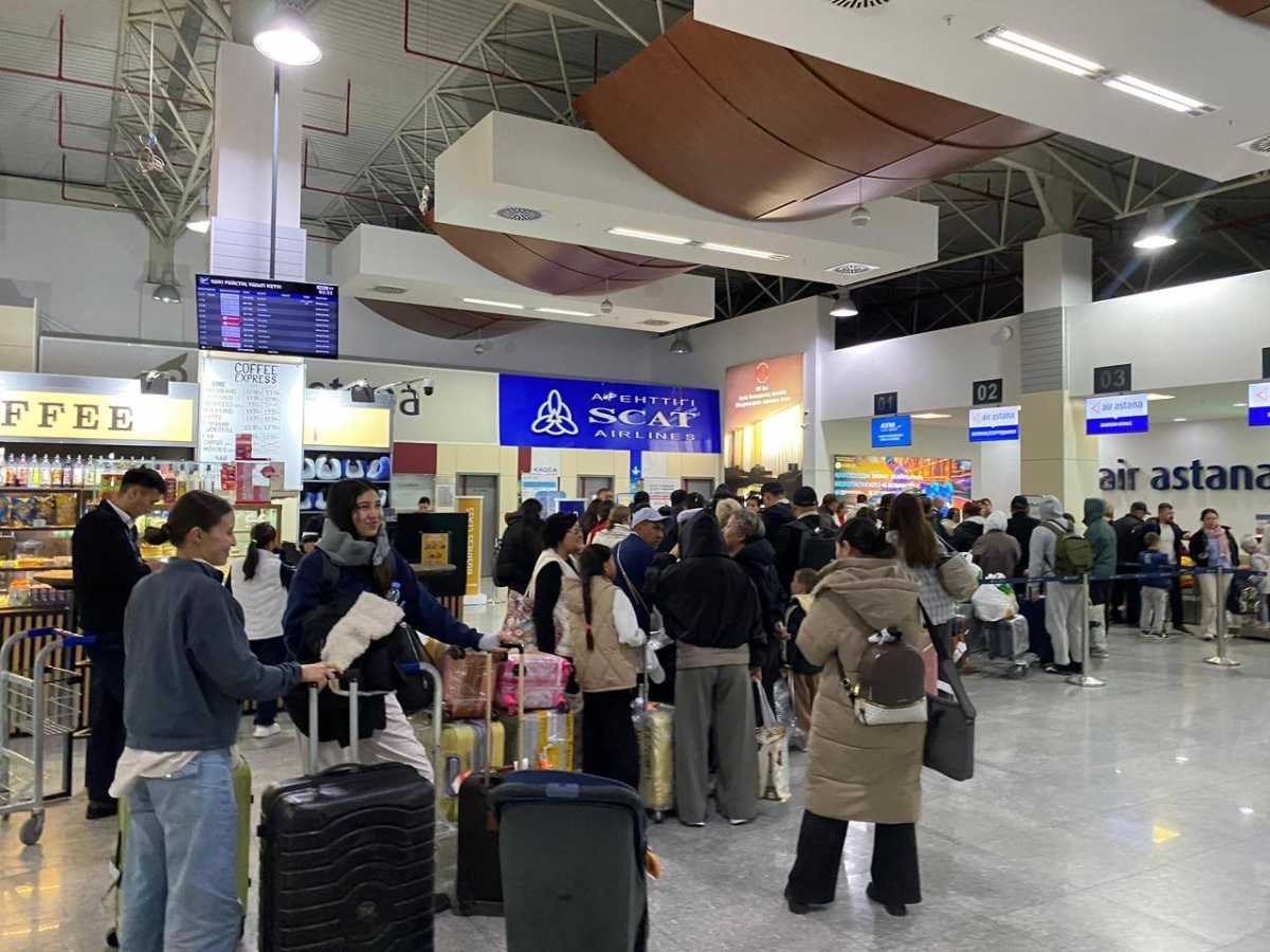 Очередная группа казахстанцев, вернувшихся с Ближнего Востока, прибыла в Мангистаускую область