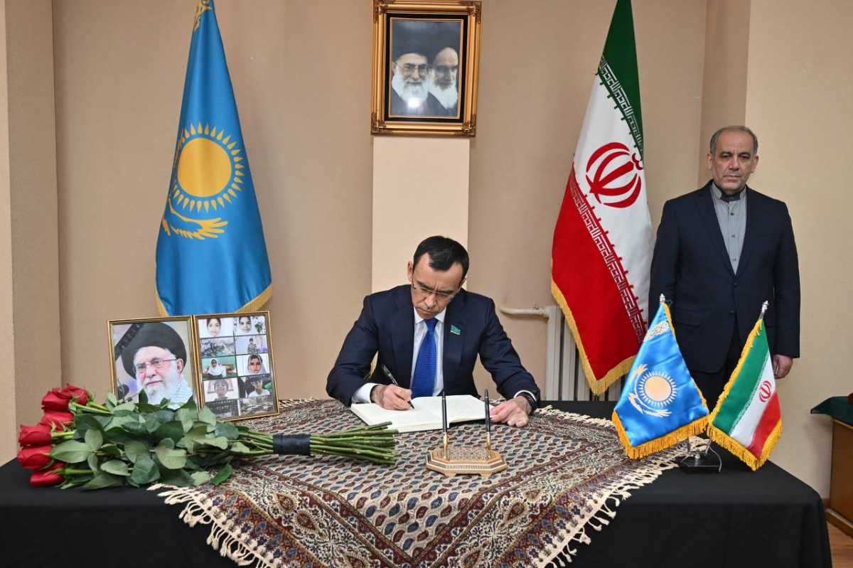 Конфликт на Ближнем Востоке: Ашимбаев выразил соболезнования народу Ирана от имени Токаева