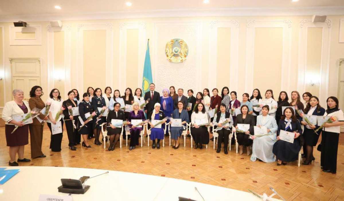 В Мангистау прошло торжественное мероприятие, приуроченное к Международному женскому дню
