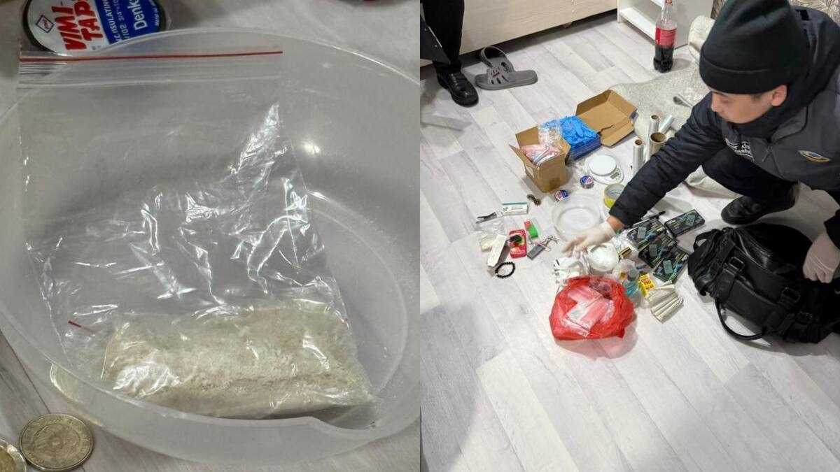 Служебная собака помогла найти крупную партию «синтетики» в Караганде