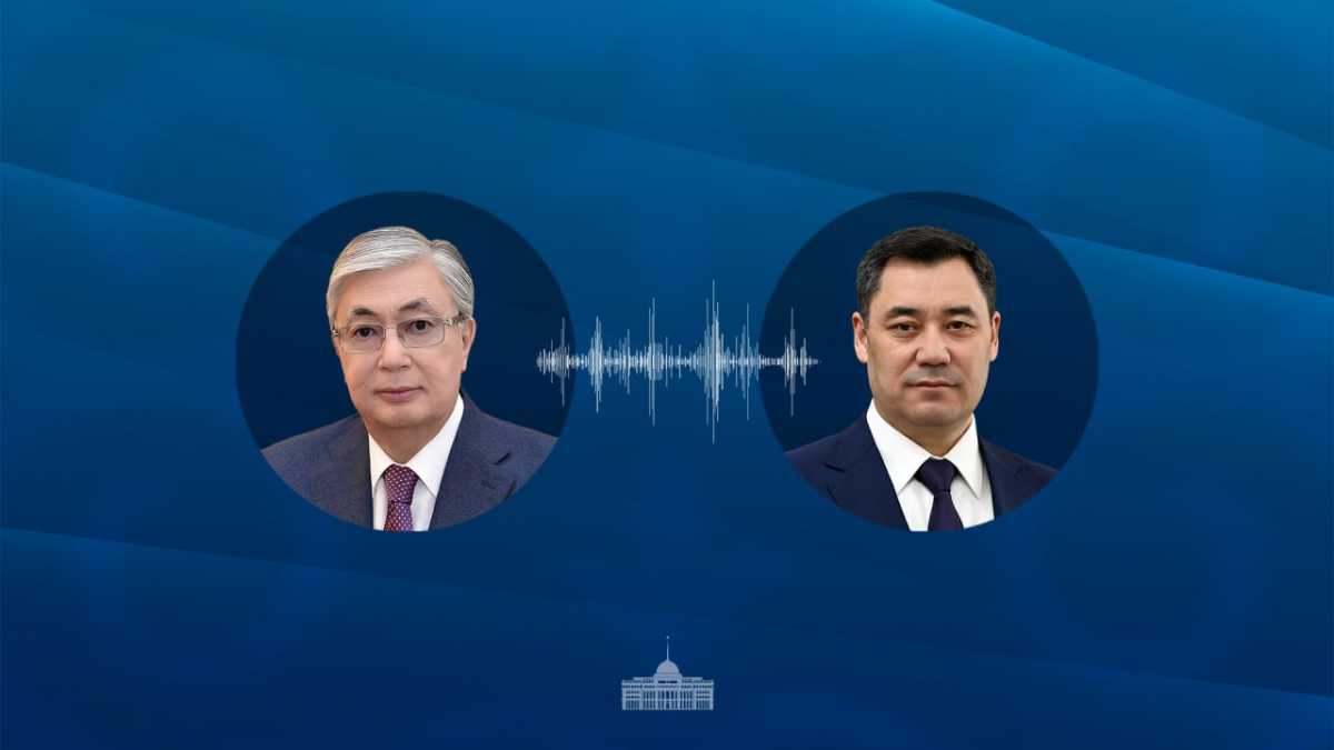 Жапаров поздравил Токаева с успешным проведением референдума