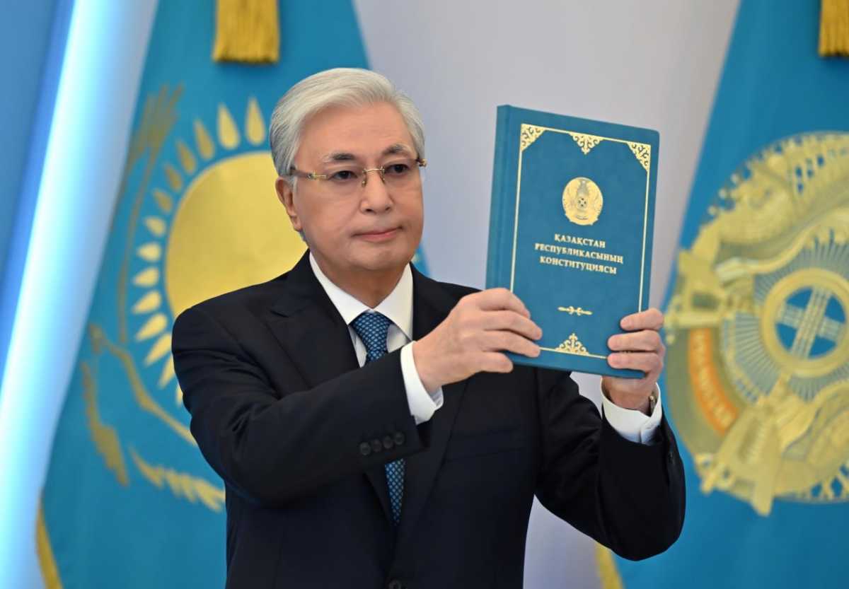 Токаев подписал указ о реализации новой Конституции РК