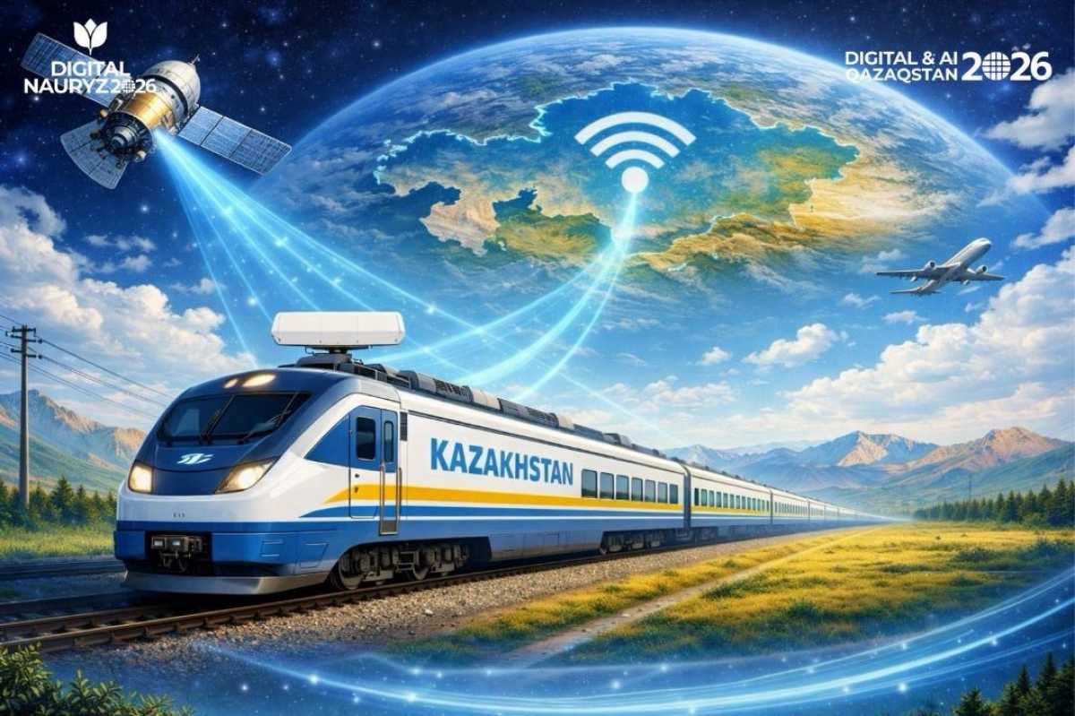 Высокоскоростной интернет внедряют в поездах Казахстана