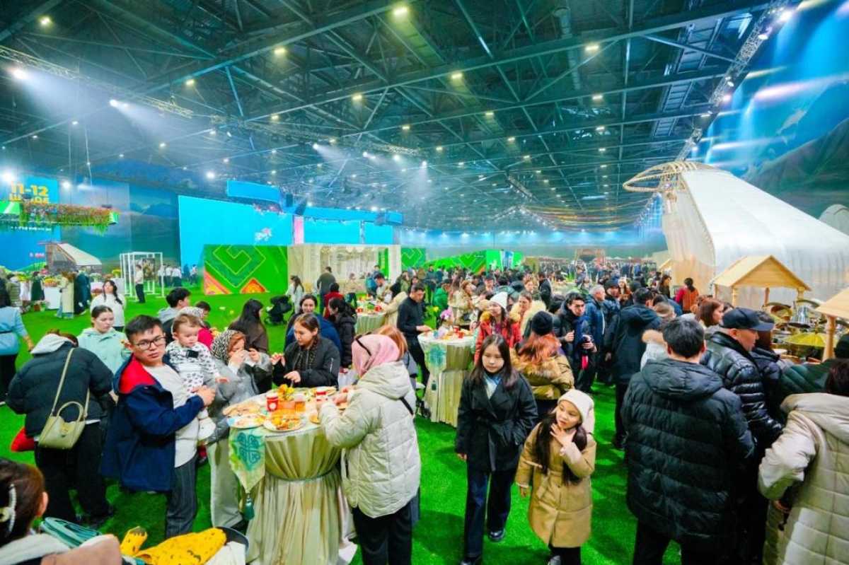 В Астане на Наурыз проходит ярмарка с национальными блюдами