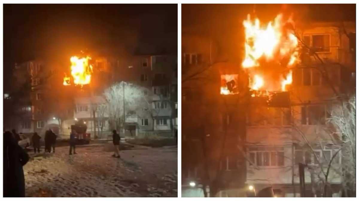 ЧП произошло в пятиэтажке Шахтинска. Пострадали пятеро полицейских и трое гражданских