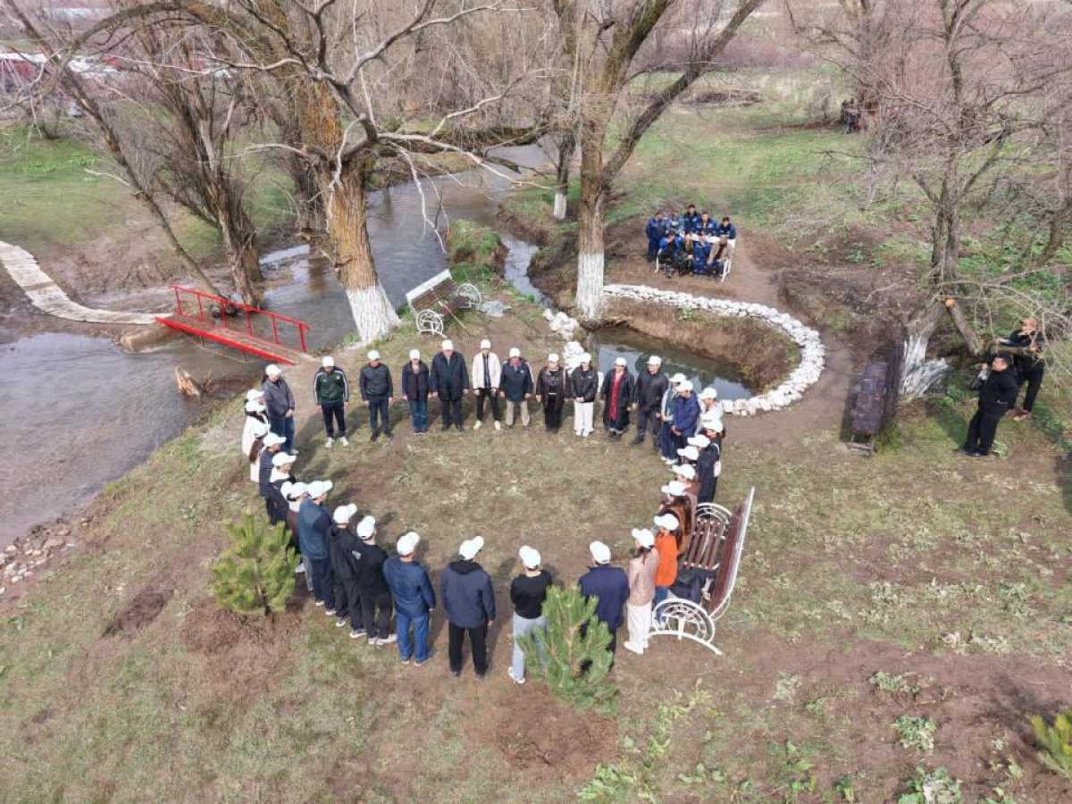 В Туркестанской области прошла масштабная экоакция по очистке родников «Мөлдір бұлақ»