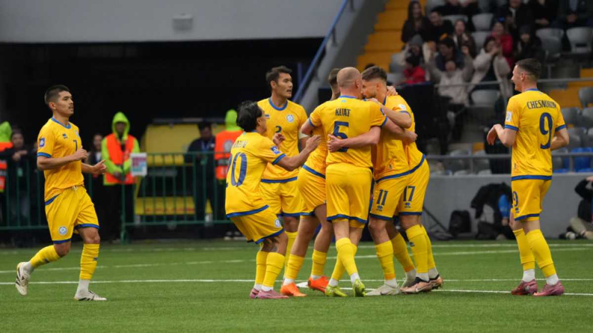 Казахстан обыграл Намибию в матче турнира FIFA Series