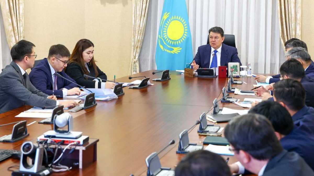 Персональная ответственность за срыв  KPI: Бозумбаев проверил ход реализации Нацпроекта МЭКС