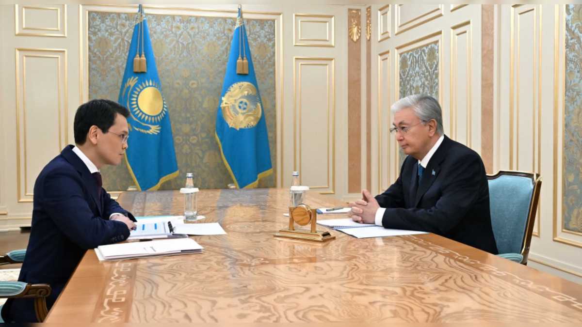 Глава «Казахтелекома» отчитался перед Токаевым
