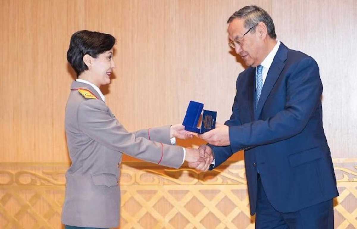 Женщина-военнослужащая стала лауреатом премии имени академика Наили Базановой