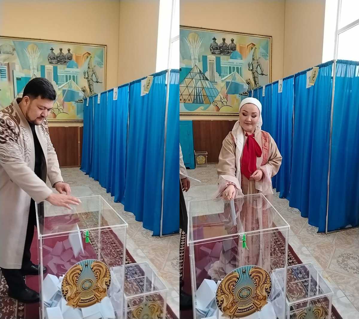 Мангистауские носители традиционного искусства активно участвуют в референдуме