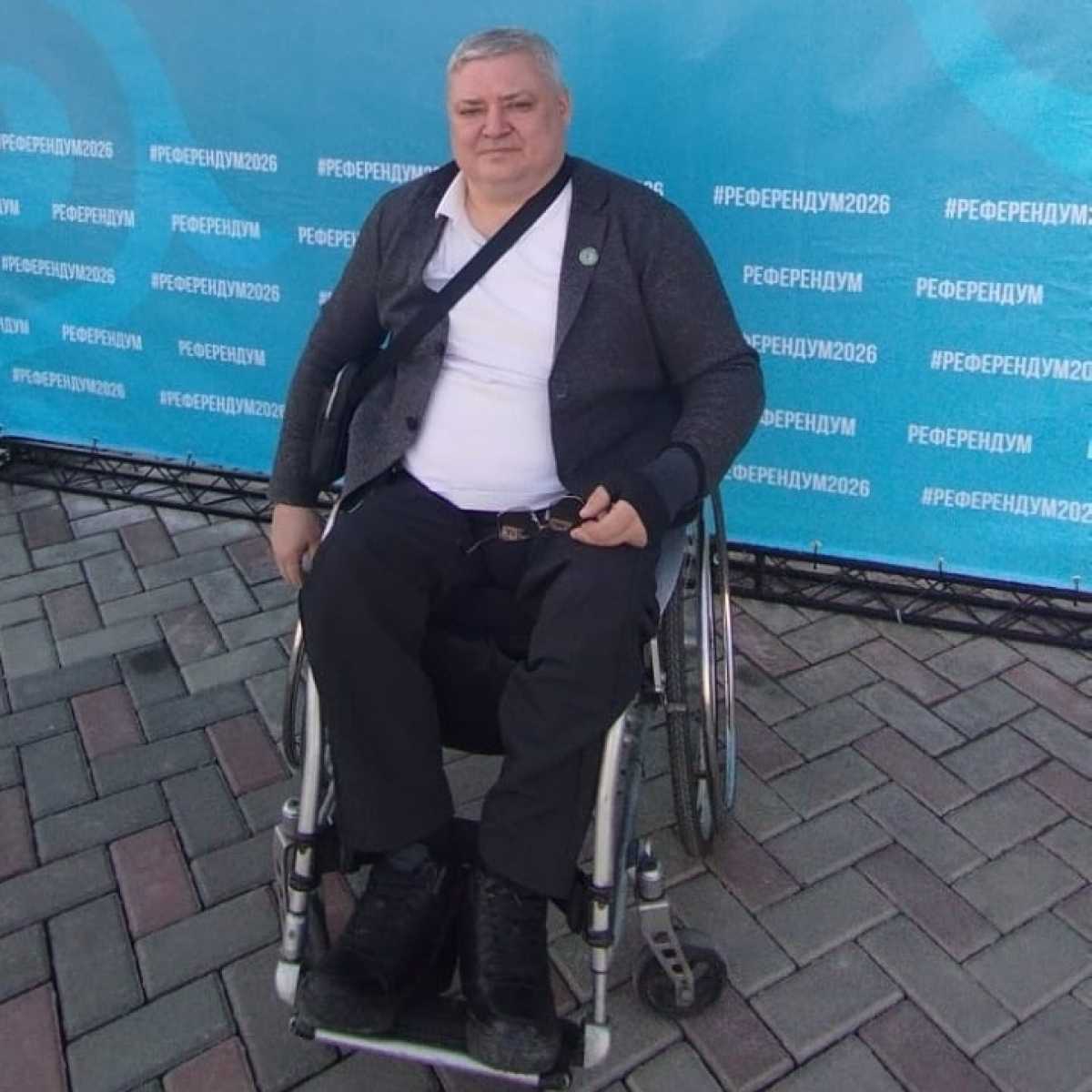 Член Общественного совета Алматы Богдан Джепка проверил доступность участков для людей с особыми потребностями