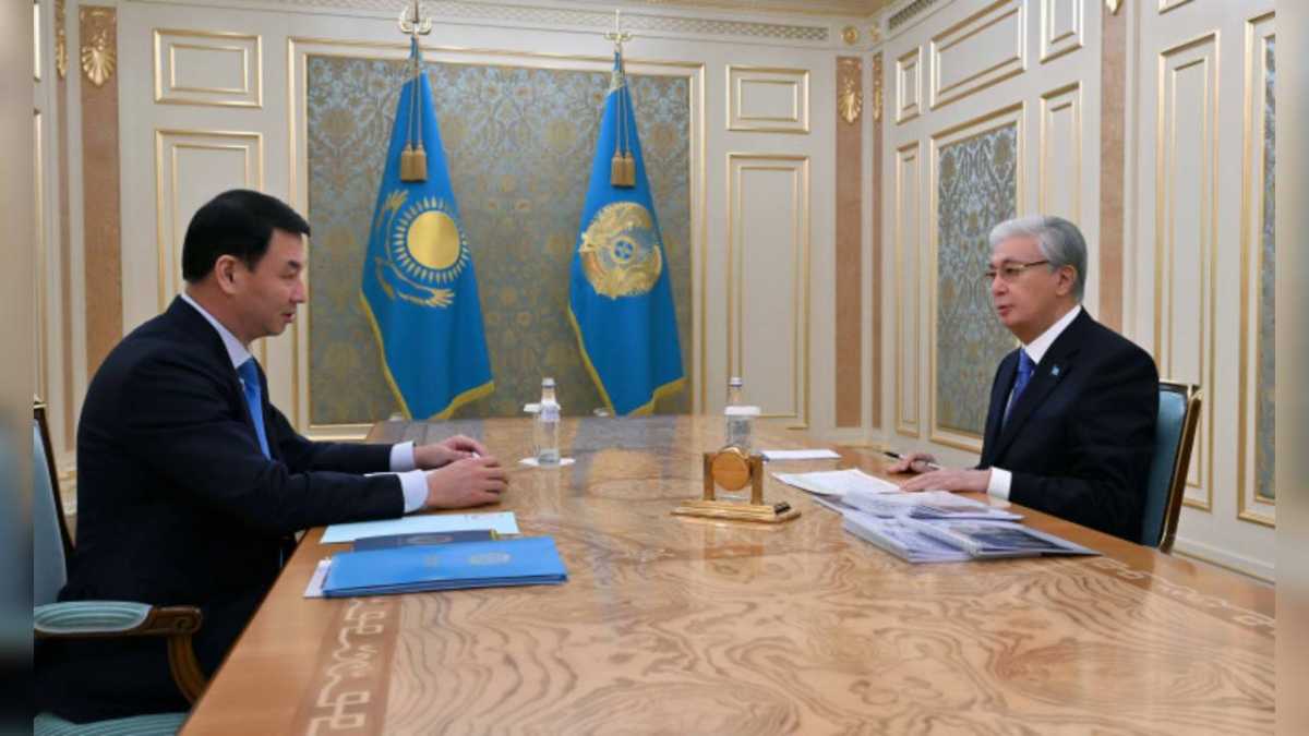 Аким Алматы отчитался перед Токаевым