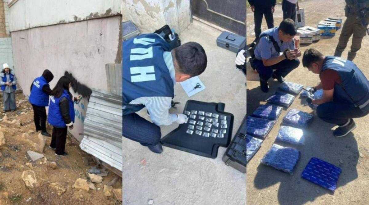 Более 33 кг наркотиков изъяли в Мангистауской области