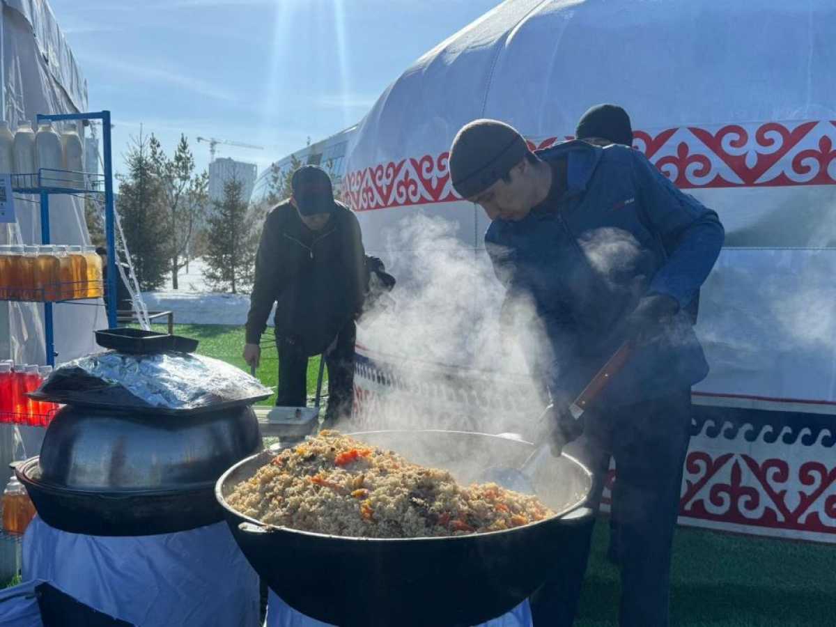 В Астана началось масштабное празднование Наурыз мейрамы