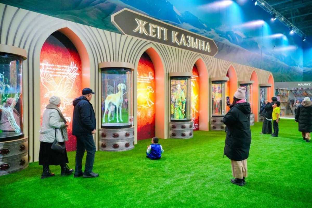 В Астане открыли голографическое шоу «Жеті қазына» на Наурыз