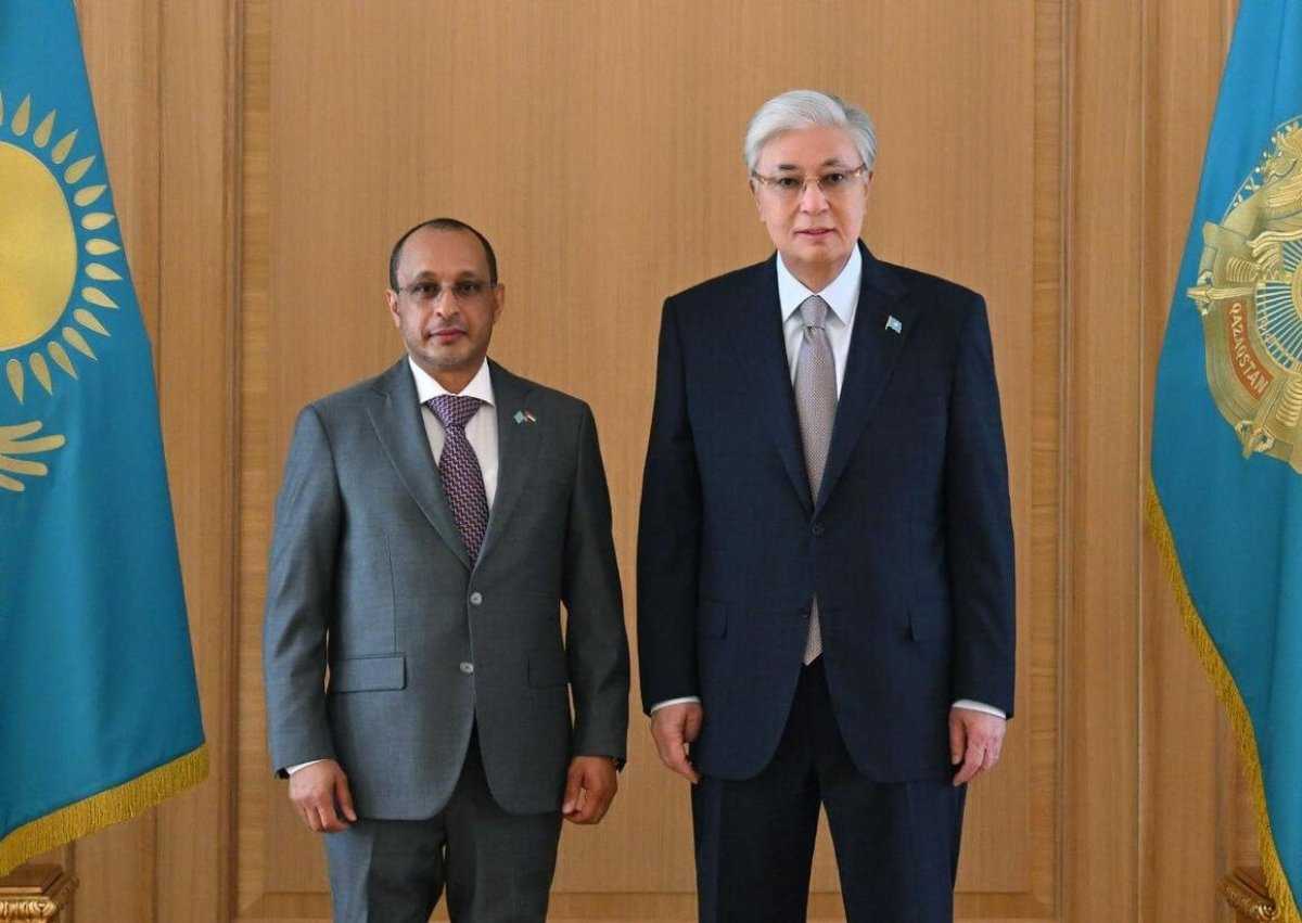 Президент Касым-Жомарт Токаев принял посла ОАЭ в Казахстане Мухаммеда Саида Мухаммеда аль-Арики