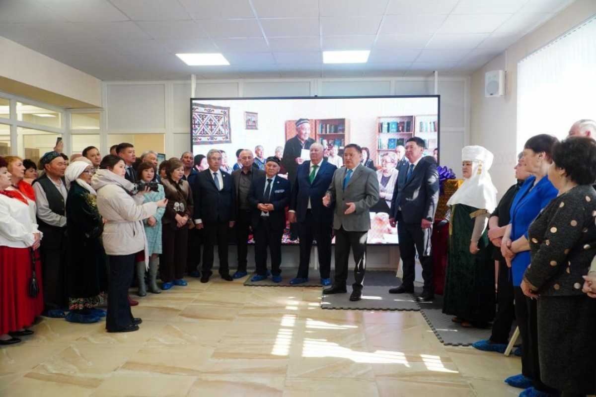 Центр активного долголетия открылся в Аршалынском районе