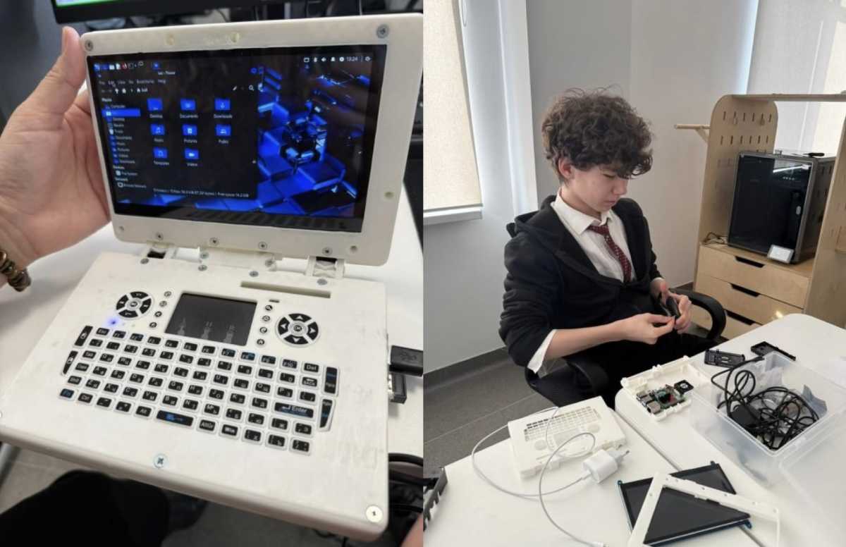 Школьник из Астаны собрал компьютер