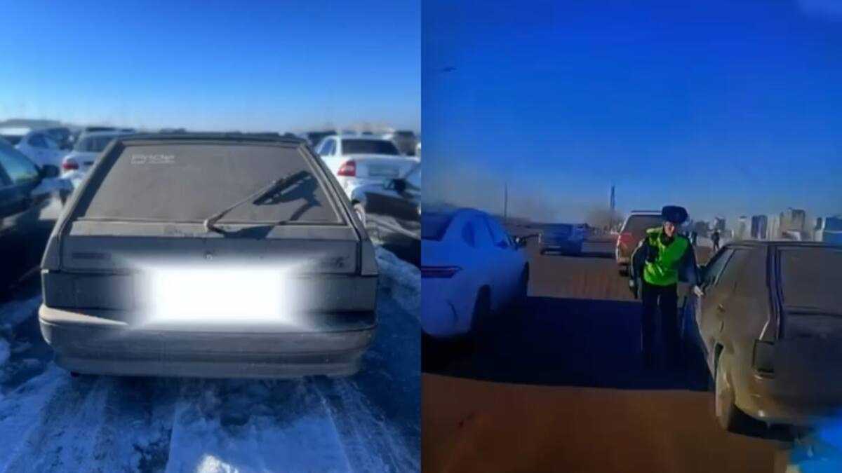 Пьяного водителя арестовали на 20 суток в Астане