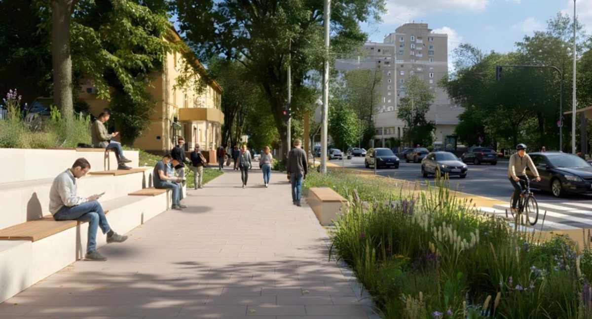 Как будет выглядеть улица Сатпаева после благоустройства, показали в акимате Алматы