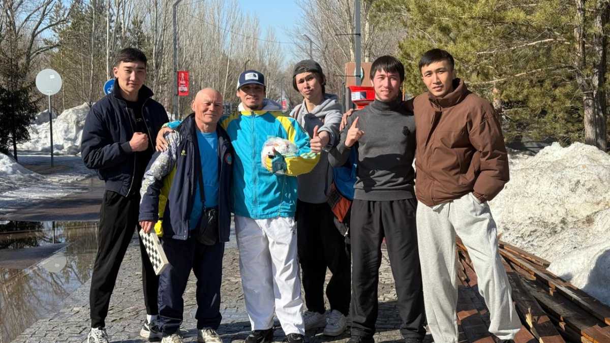 В Астане прошла очередная акция «Обменяй зависимость на спорт»