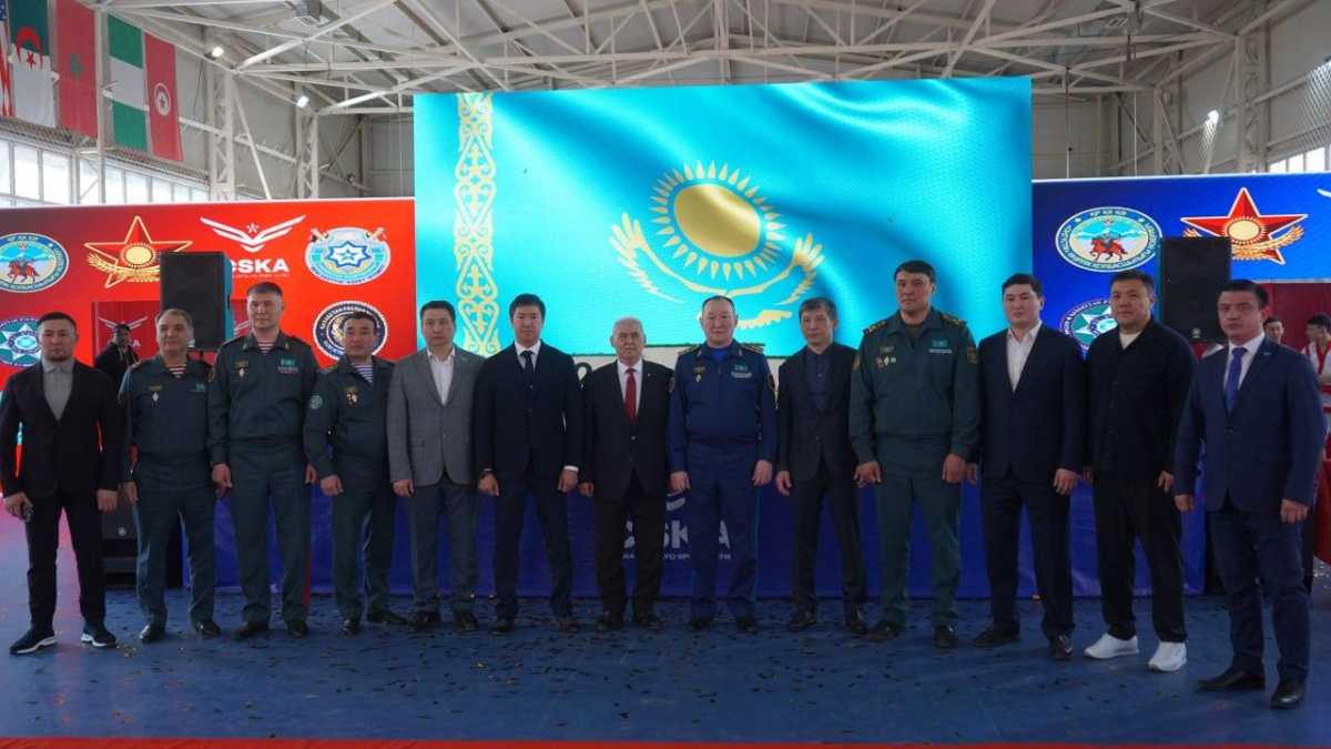 Определены победители чемпионата по қазақ күресі среди силовых ведомств Казахстана