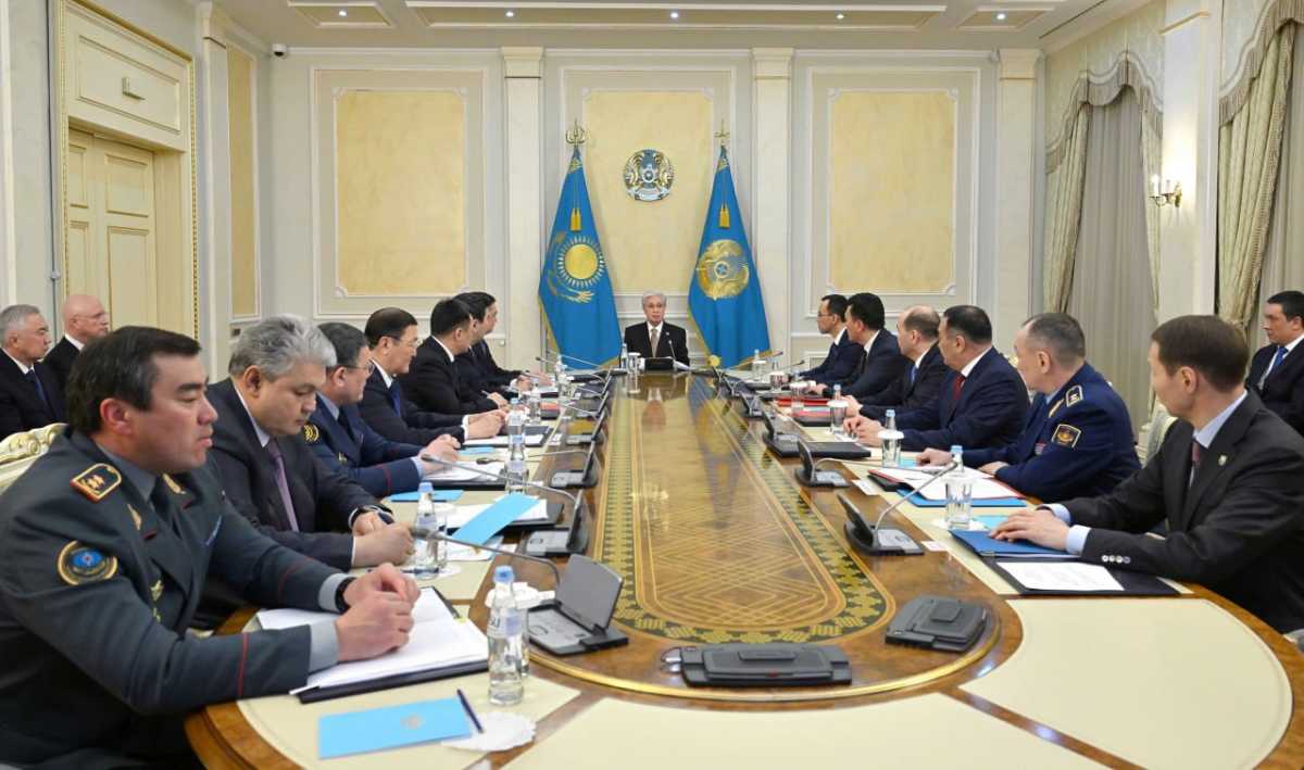 Токаев провёл заседание Совбеза