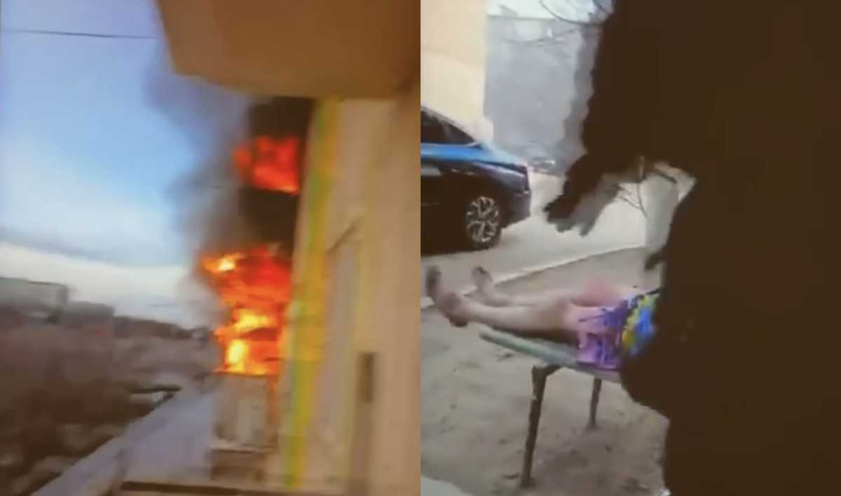 Полицейские спасли мужчину из горящей квартиры в Жезказгане