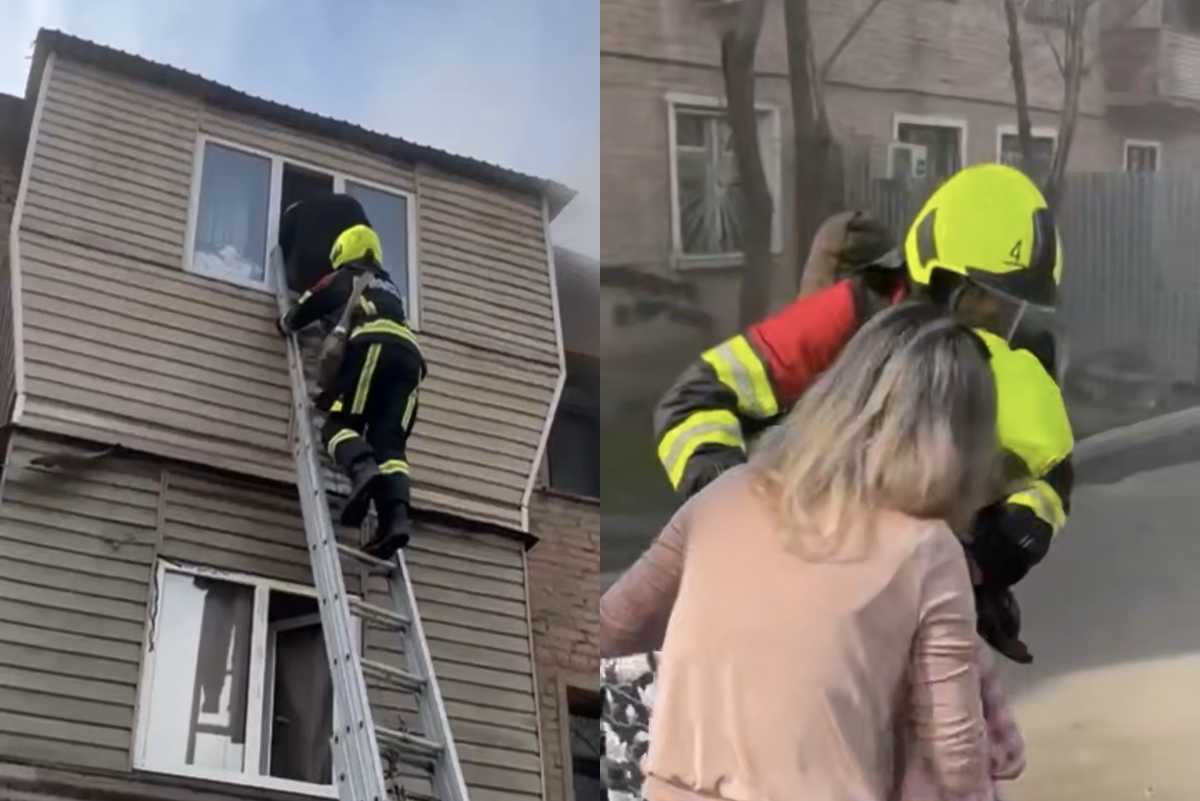 8 человек спасли при пожаре в жилом доме в Алматы