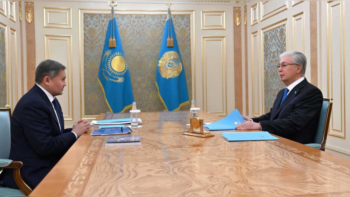 Глава Миннауки отчитался перед Токаевым