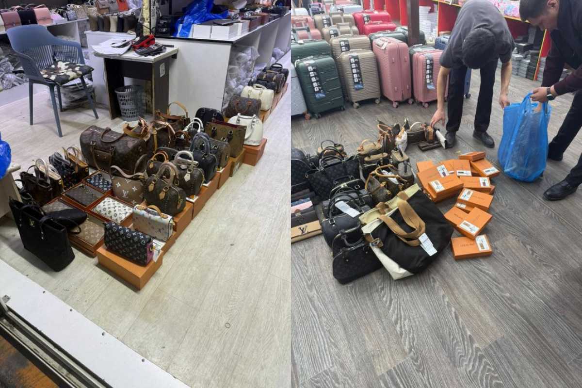 Продажу подделок известных брендов Nesquik и Louis Vuitton пресекли в Алматы