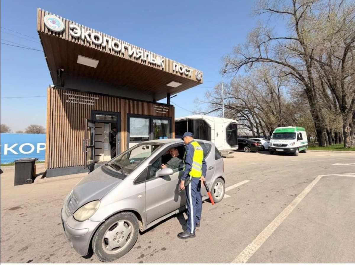 Более 700 авто с превышением выбросов выявили в Алматы